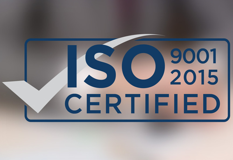 ISO 9001 2015 Certificate