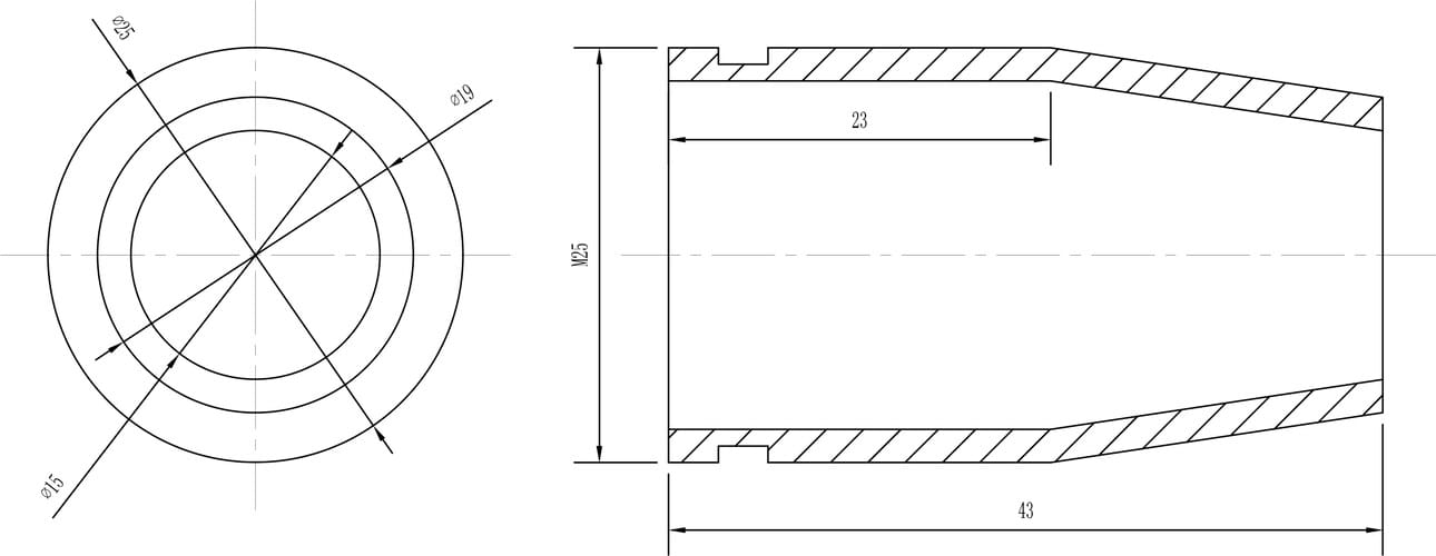 Sintered Silicon Nitride Drawing