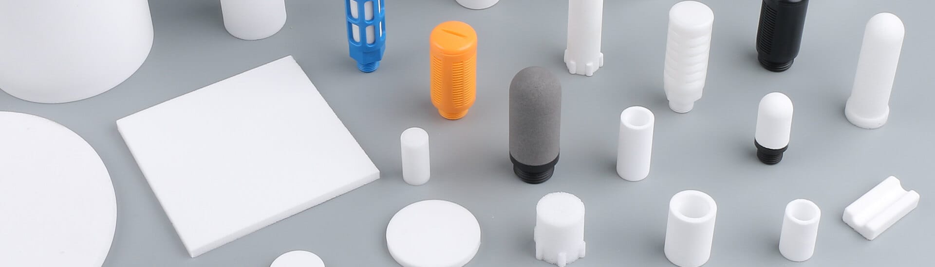 Various Sintered Plastic Background