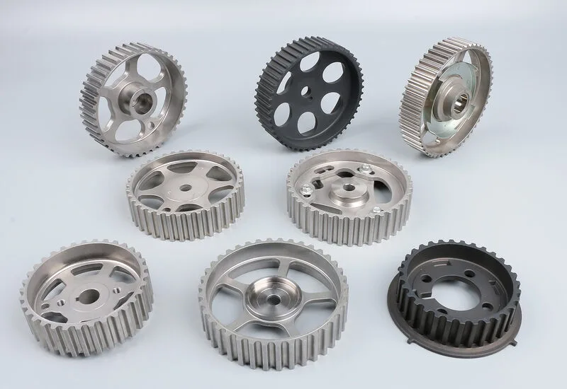 Various Timing Belt Pulleys in BLUE