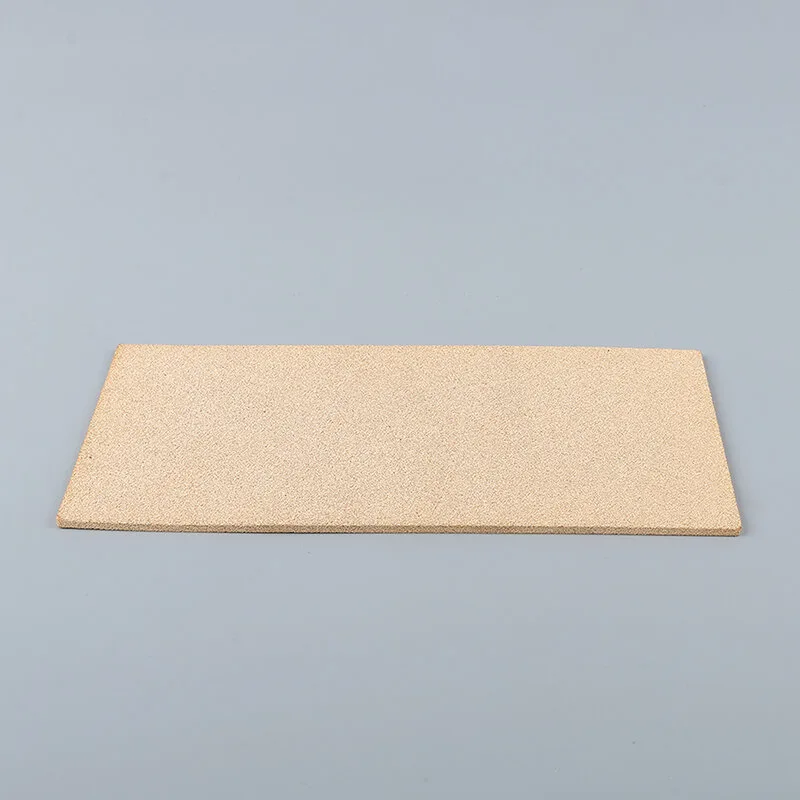 Grande piastra in bronzo sinterizzato