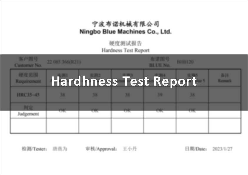 Powder Metallurgy Certifications & Reports | BLUE Quality Standards