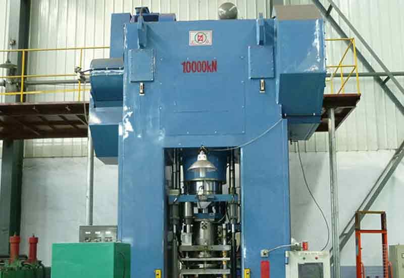 BLUE 1000 Ton Powder Compaction Press